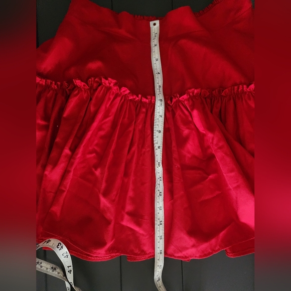 Yours Truly red skirt - Picture 5 of 6